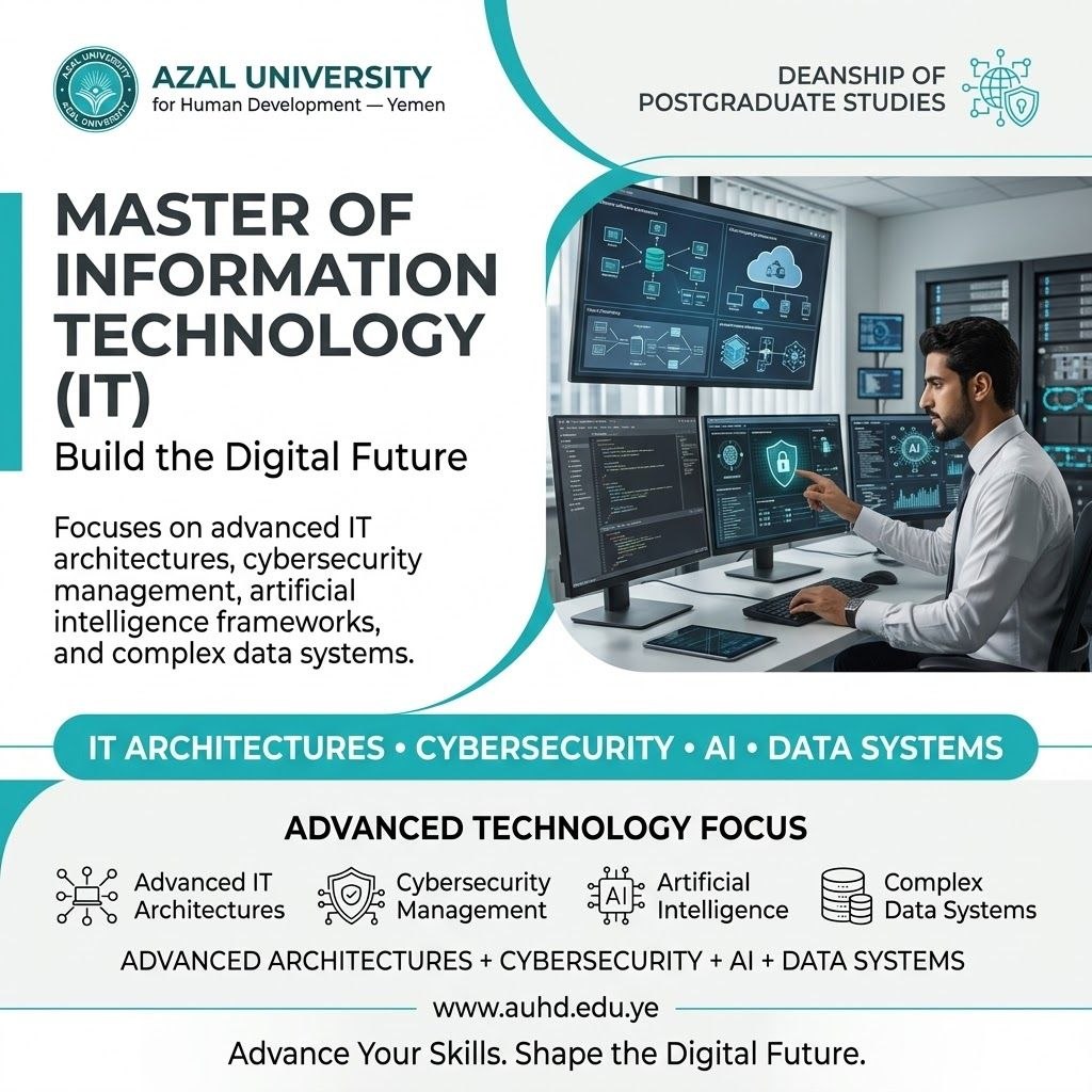 ​Master of Information Technology (IT)