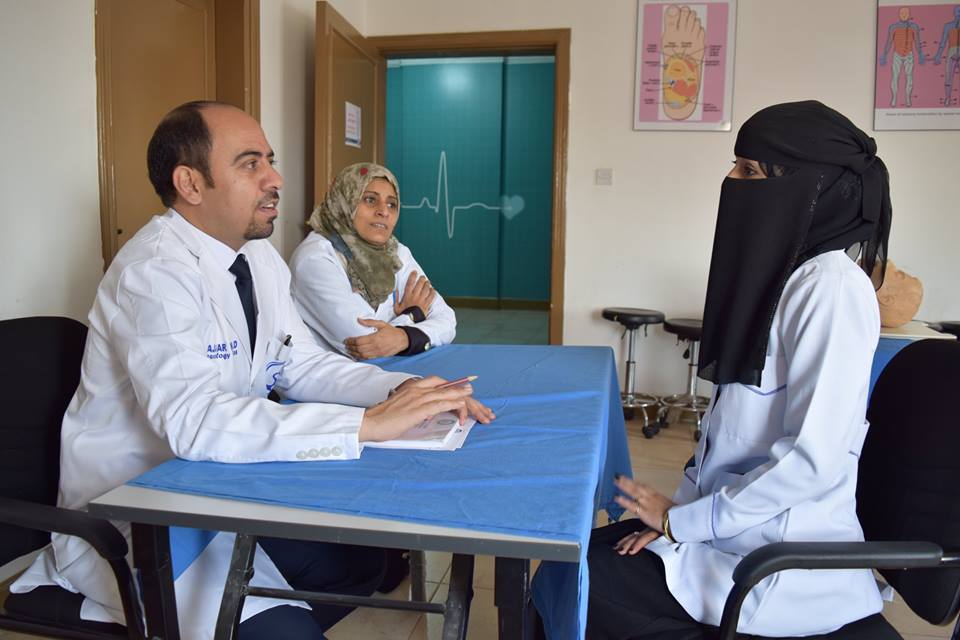 تدشين الامتحان السريري الأول لطلاب التخدير المستوى الرابع