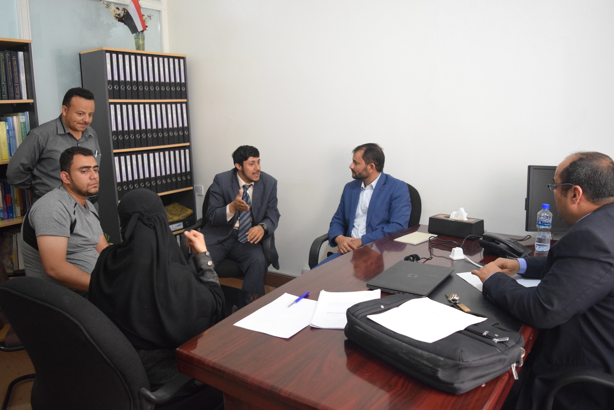زيارة المُدير التنفيذي لصندوق رعاية و تأهيل المُعاقين