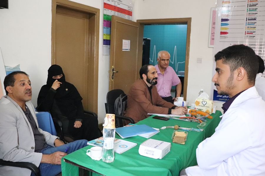 "انتهاء التدريب النهائي العملي " الشفوي" لطلاب قسم التخدير"