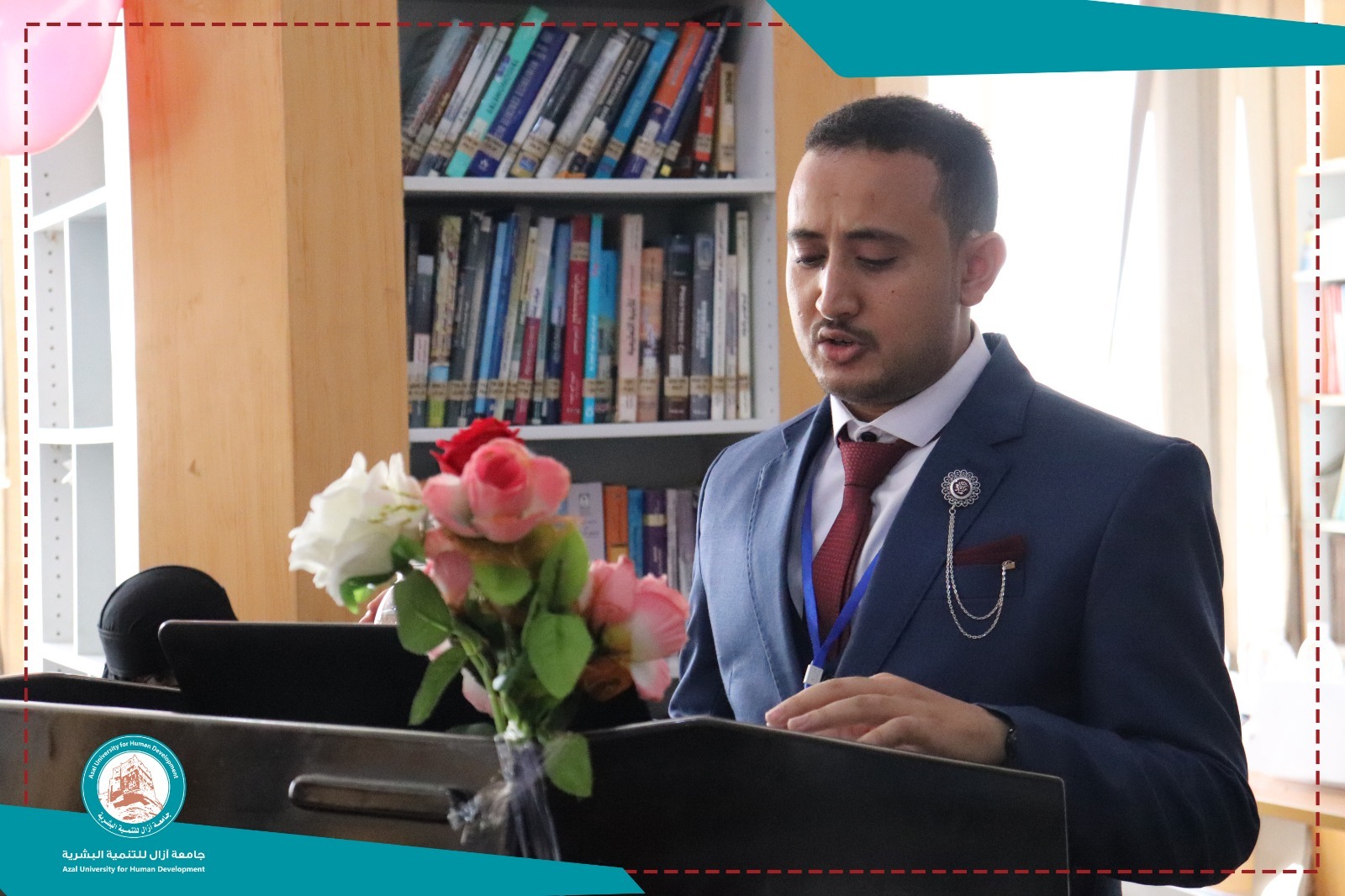 مناقشة مشروع تخرج الدفعة الثامنة (دفعة عطاؤنا حياة) مجموعة -1- لمسة شفاء بقسم التمريض بكلية العلوم الطبية.