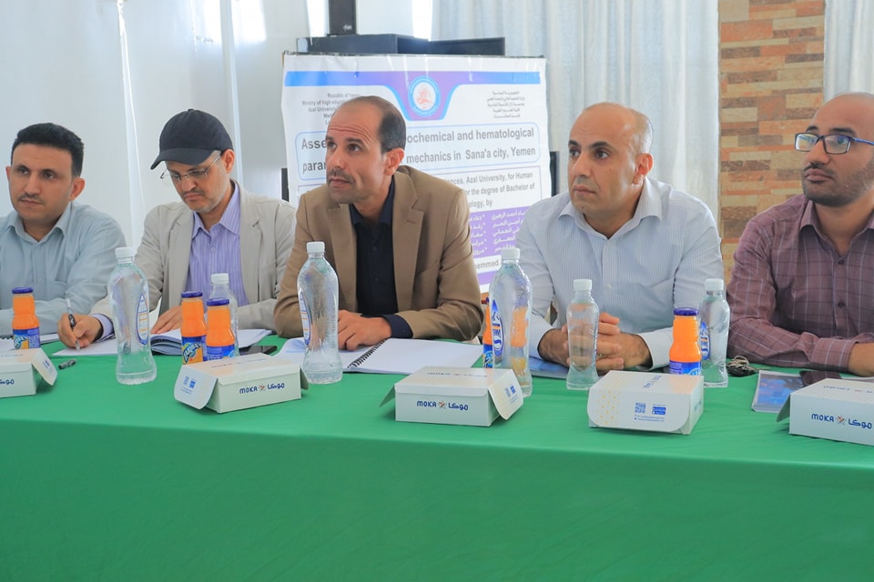 تدشين مناقشة مشاريع تخرج طلاب قسم هندسة شبكات واتصالات بجامعة آزال للعام الجامعي 2024–2025