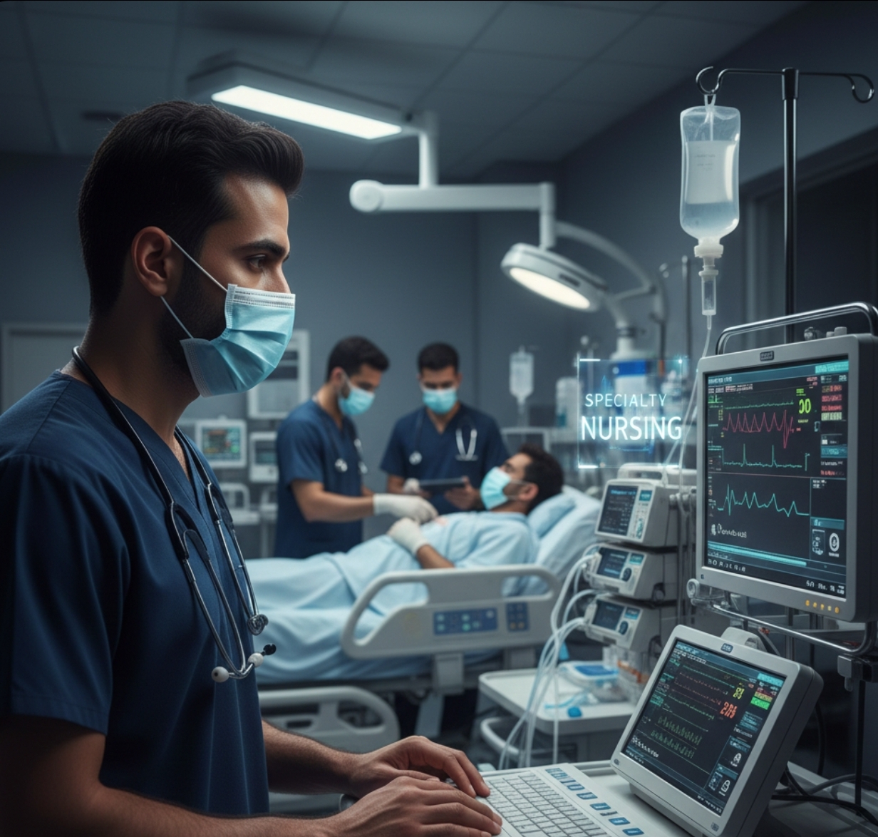 تخصص التمريض التخصصي في جامعة آزال: قلب الطب النابض وملاك الرحمة التقني.. هل هي مهنتك؟